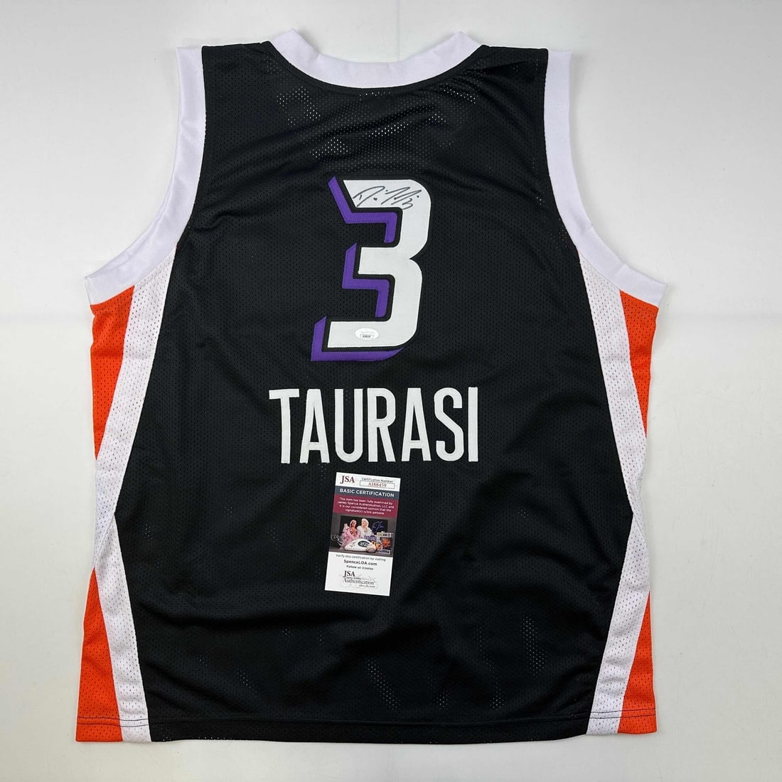 Diana Taurasi Autographed Black Basketball Jersey Phoenix Mercury JSA COA (1 of 4)