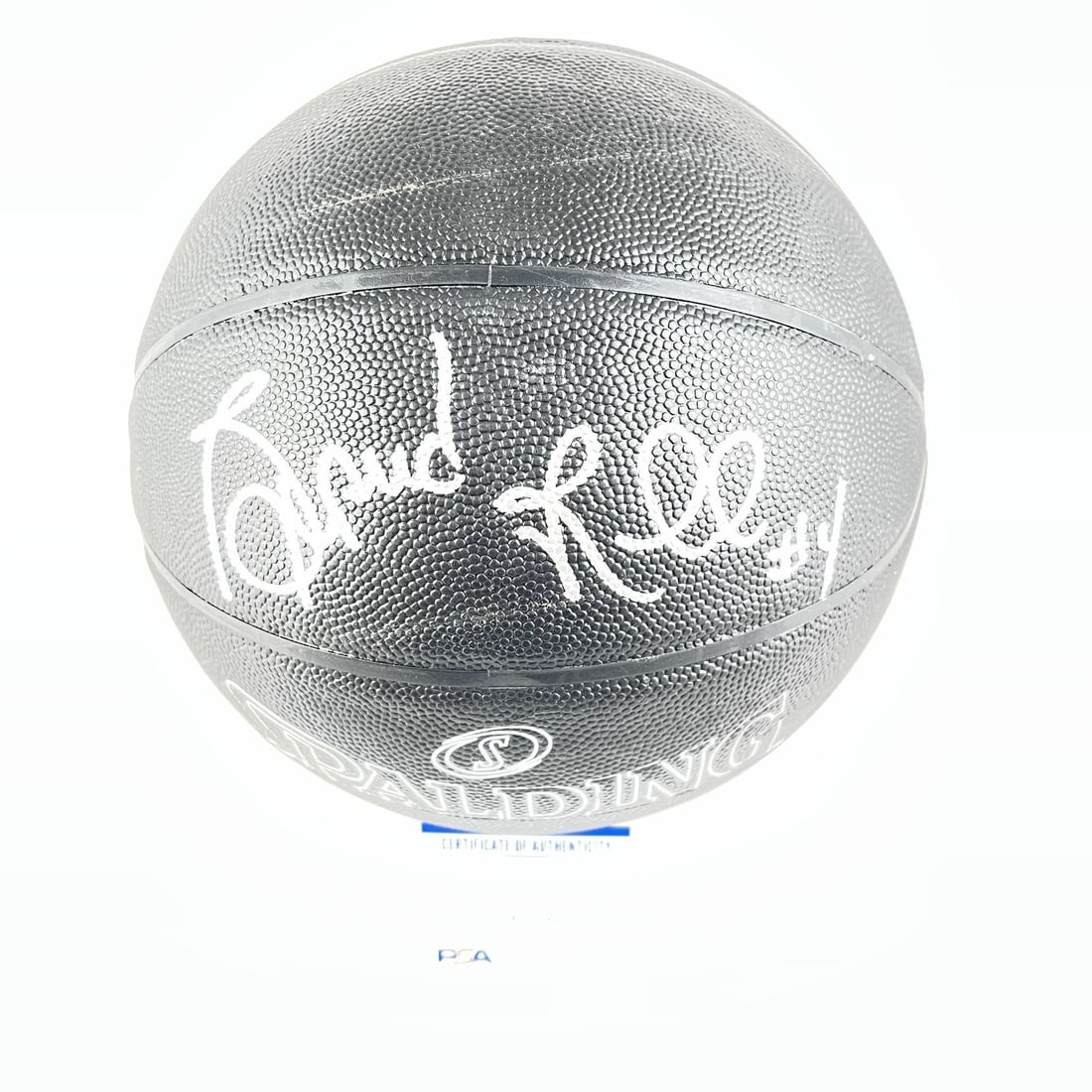 PSA DNA Spalding basketball signed by Spud Webb Atlanta Hawks (1 of 3)