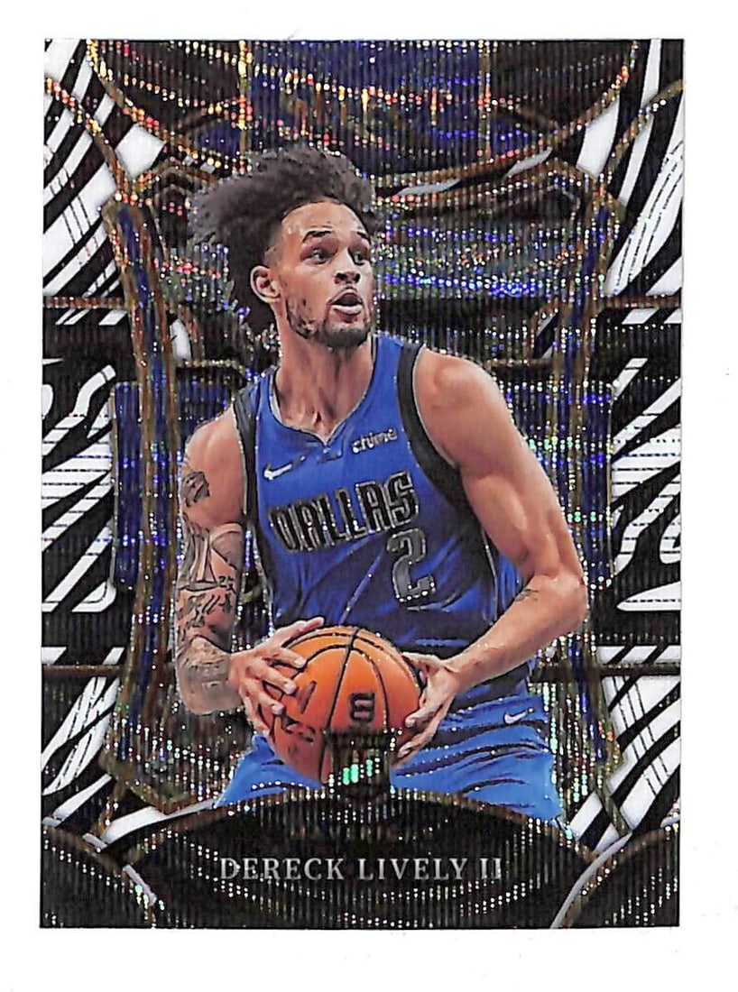 Dereck Lively II 2023-24 Panini Select Prizm Rookie Card #313 NBA Dallas Mavericks (1 of 2)
