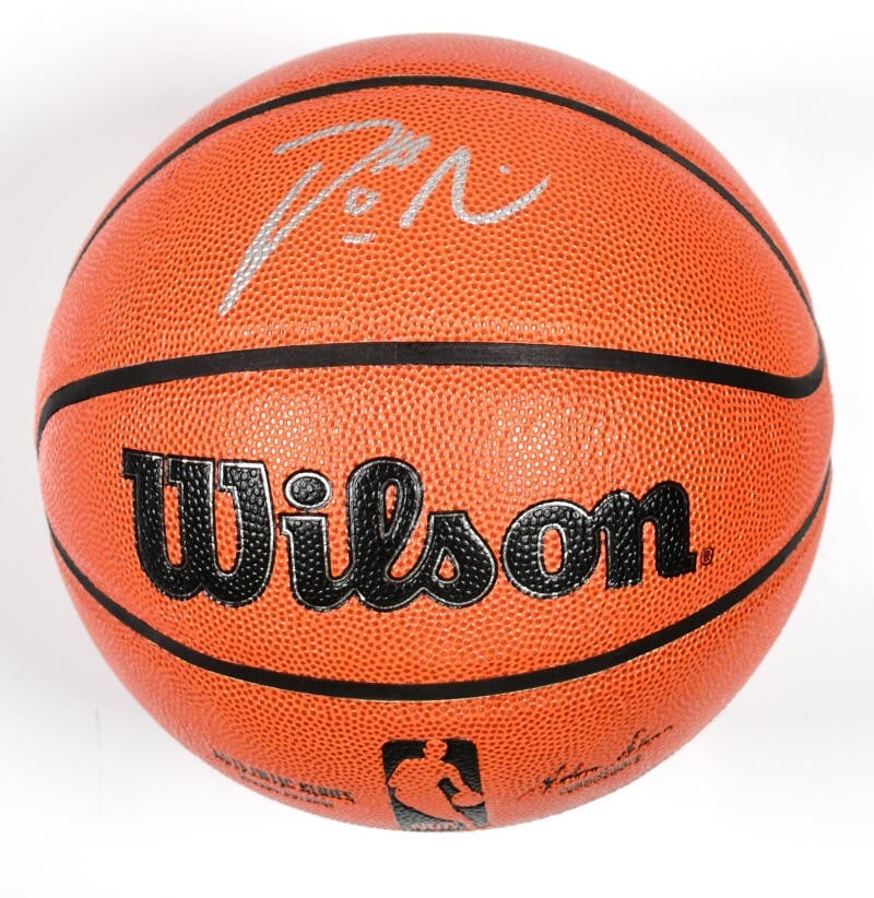Damian Lillard signed Wilson NBA ball Beckett hologram silver: Damian Lillard signed Wilson NBA ball Beckett hologram silver This NBA Wilson basketball is autographed by Damian Lillard and comes with Beckett Authentication Services (BAS) verification, featuring a