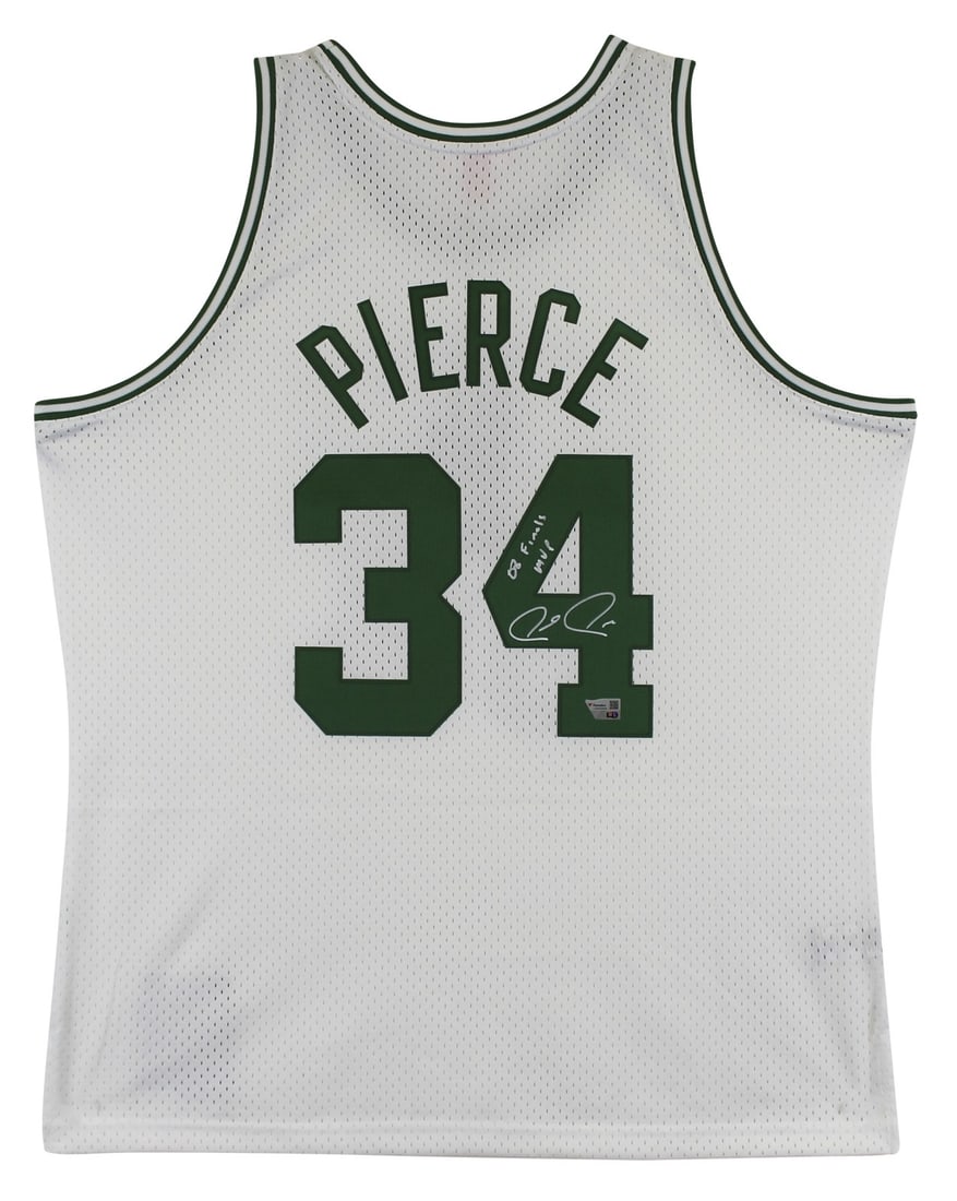 Paul Pierce signed Celtics jersey 2008 Finals MVP Fanatics hologram X-Large (1 of 5)