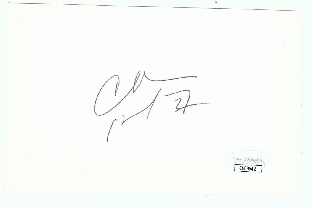 Charles Barkley Autographed Cut Signature 76ers JSA Authenticated: Charles Barkley Autographed Cut Signature 76ers JSA Authenticated This is an original cut signature of basketball legend Charles Barkley, featuring his autograph. The cut signature measures approximat