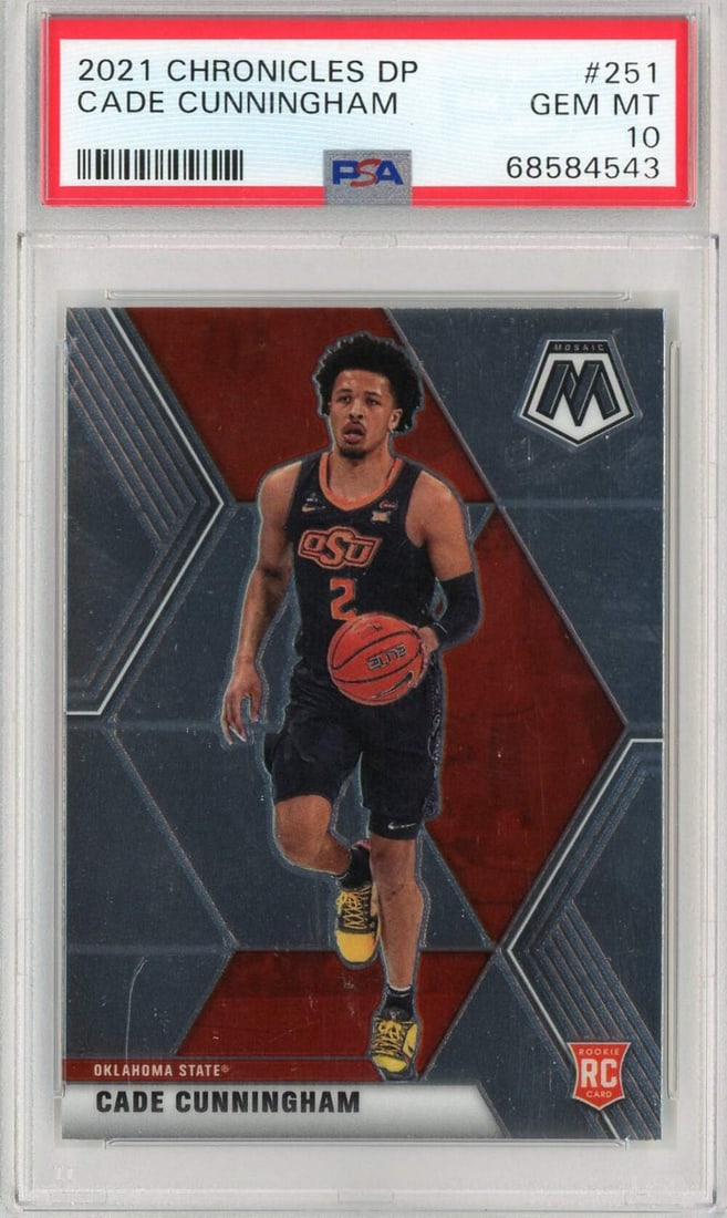 PSA 10 Cade Cunningham Rookie Card 2021 Chronicles Draft Picks #251 (1 of 2)
