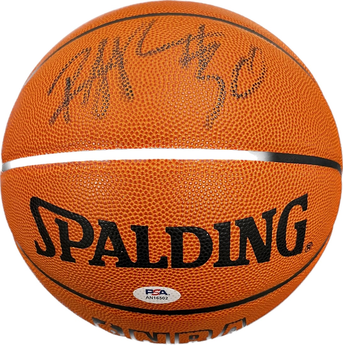 PSA DNA authenticated Rasheed Wallace signed Spalding basketball: PSA DNA authenticated Rasheed Wallace signed Spalding basketball This Spalding basketball is personally signed by Rasheed Wallace and has been authenticated by PSA/DNA. It is an original autographed i