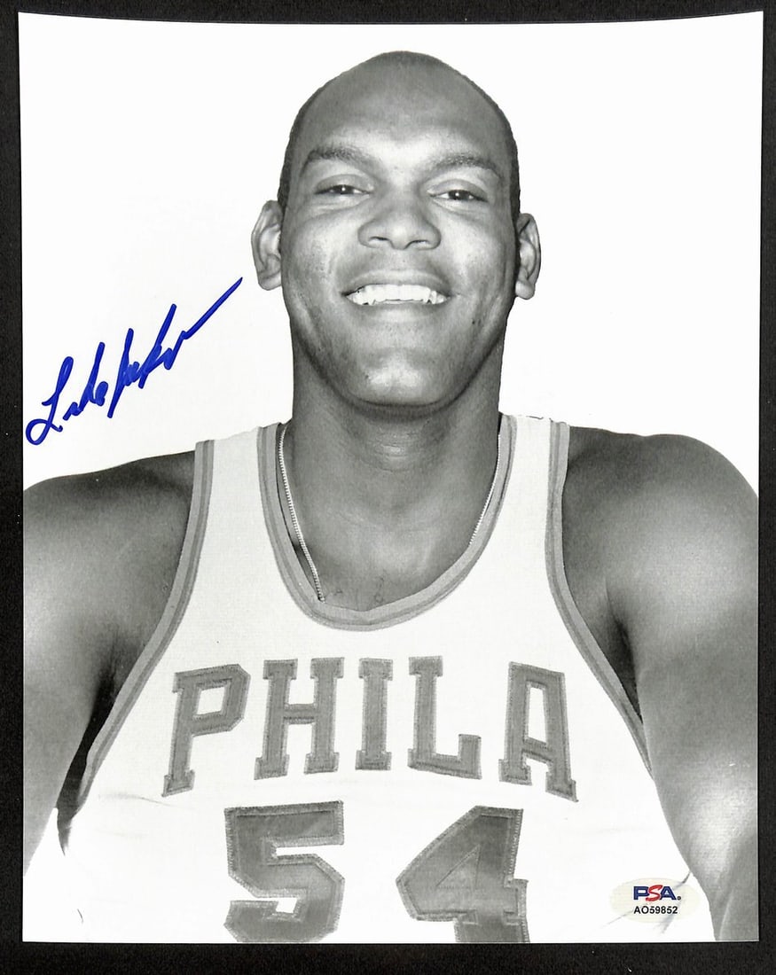 Lucious Luke Jackson Autographed 8x10 Photo Philadelphia 76ers PSA/DNA (1 of 3)