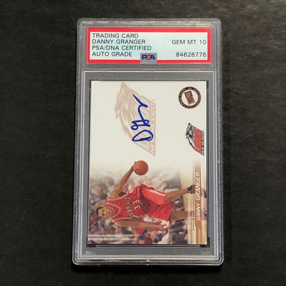 Danny Granger PSA Slabbed Signed 2005 PressPass Rookie Basketball Card: Danny Granger PSA Slabbed Signed 2005 PressPass Rookie Basketball Card This is an original 2005 PressPass rookie card signed by Danny Granger. The autograph has been authenticated by PSA/DNA Authentic