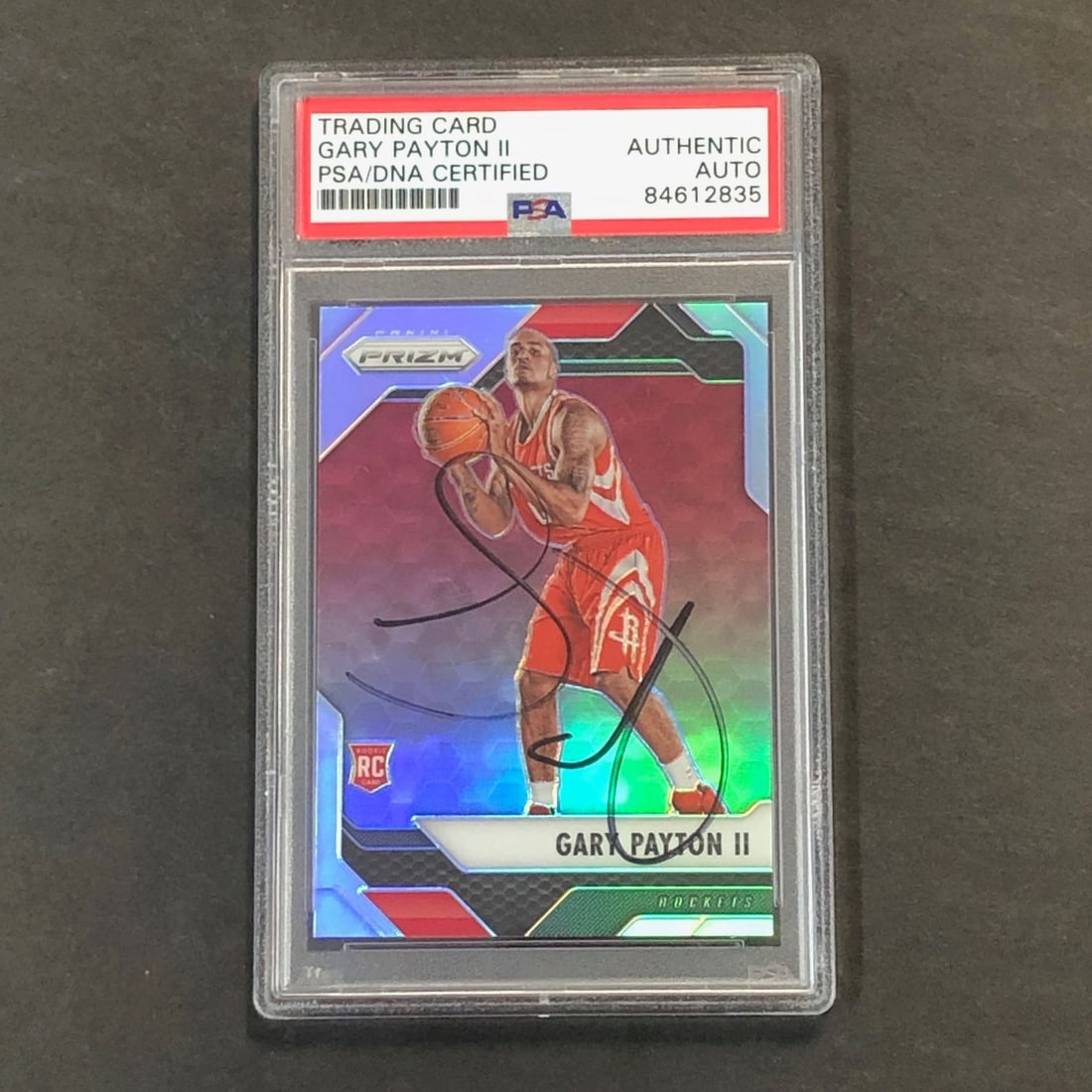 2016 Panini Prizm Silver #224 Gary Payton II Signed Card PSA Authenticated: 2016 Panini Prizm Silver #224 Gary Payton II Signed Card PSA Authenticated This 2016 Panini Prizm Silver #224 card features the autograph of Gary Payton II, a player known for his time with the Housto