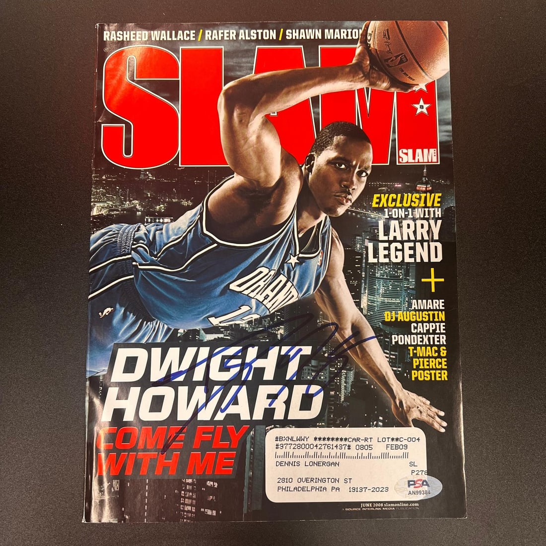 Dwight Howard Signed Slam Magazine PSA/DNA Orlando Magic Autograph (1 of 3)