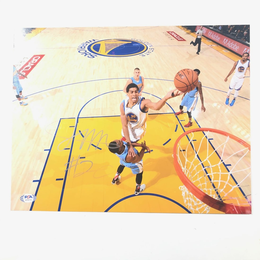 James Michael McAdoo Signed 11x14 Photo PSA/DNA Golden State Warriors (1 of 3)