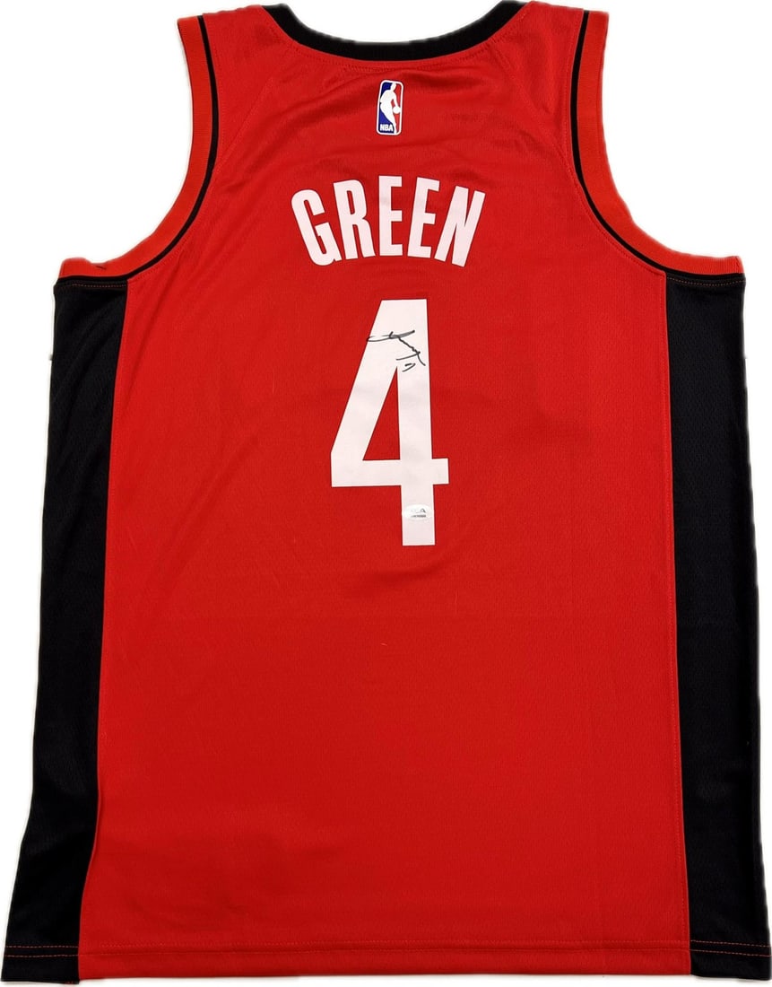 Jalen Green Autographed Jersey PSA/DNA Houston Rockets Original: Jalen Green Autographed Jersey PSA/DNA Houston Rockets Original This is an original, pre-owned stitched jersey personally autographed by Jalen Green of the Houston Rockets. The signature has been auth