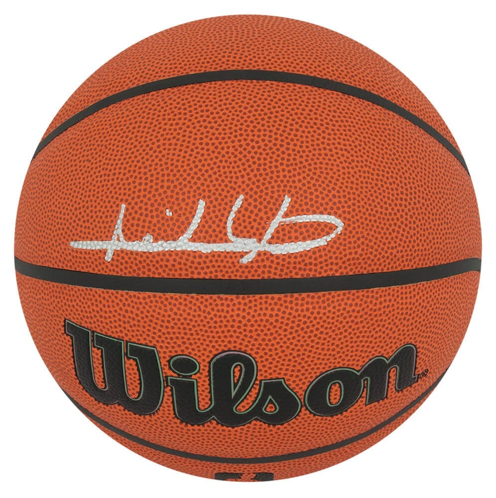 Isiah Thomas Signed Wilson NBA Basketball with JSA COA (1 of 1)