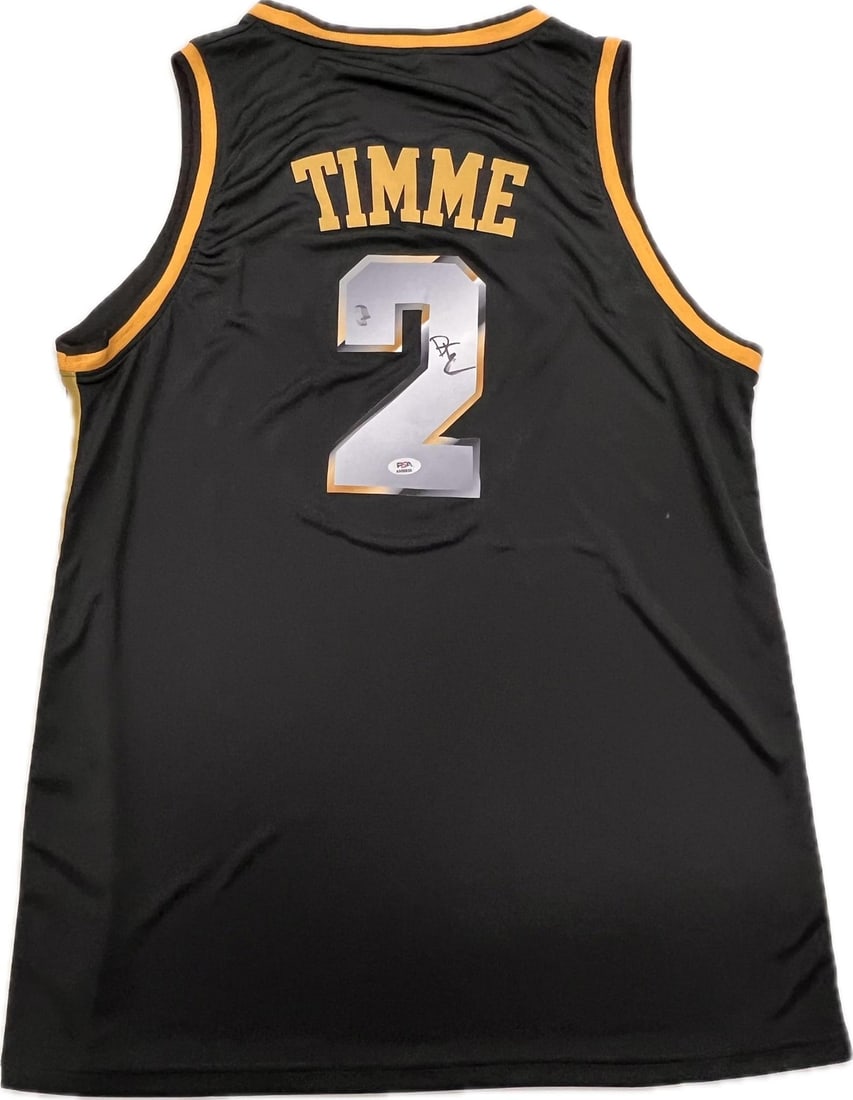 Drew Timme Autographed Basketball Jersey PSA/DNA Gonzaga Bulldogs (1 of 2)