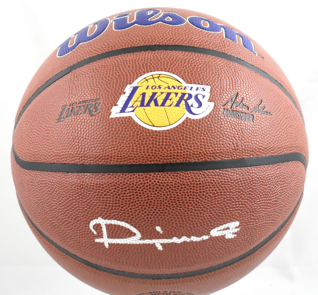 Vlade Divac Signed Los Angeles Lakers Wilson Basketball Beckett Hologram: Vlade Divac Signed Los Angeles Lakers Wilson Basketball Beckett Hologram This NBA Wilson basketball features the Los Angeles Lakers logo and has been autographed by Vlade Divac. The ball is an origina