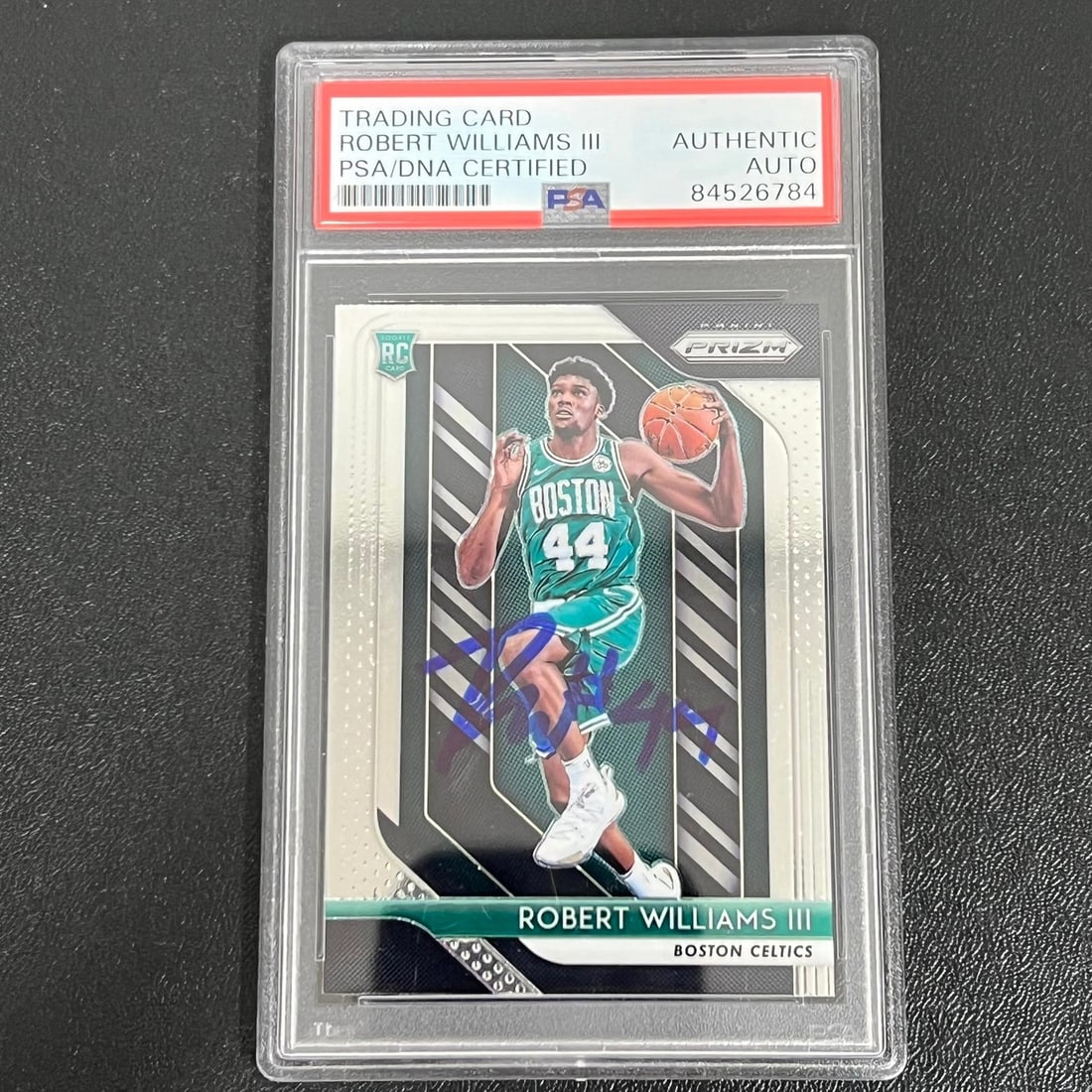 2018-19 Panini Prizm #138 Robert Williams III Signed Card PSA/DNA Authenticated (1 of 2)