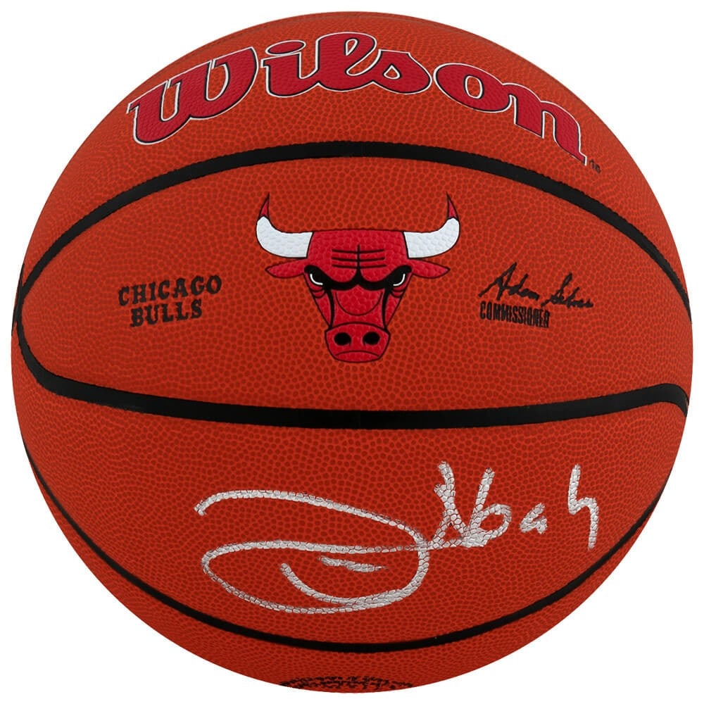 Joakim Noah Signed Chicago Bulls NBA Basketball with COA (1 of 1)