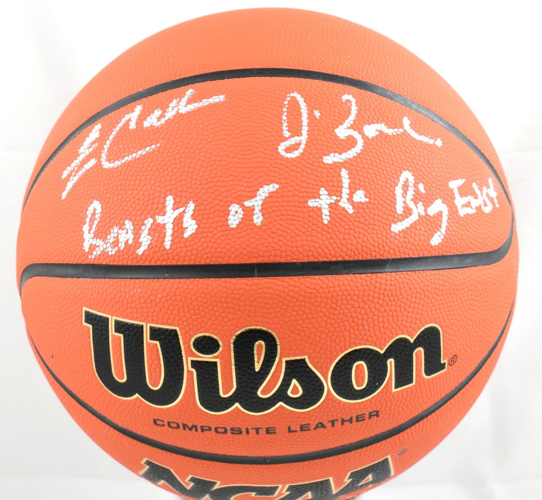 Wilson NCAA Basketball Signed by Jim Calhoun and Jim Boeheim Beckett Hologram (1 of 4)