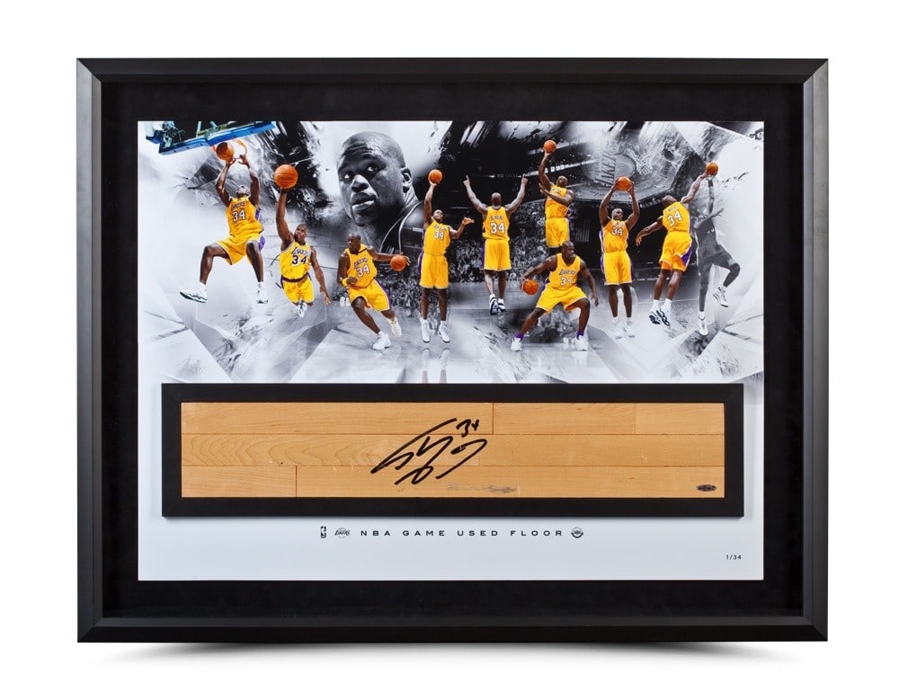 Shaquille O'Neal Autographed Framed Photo Limited Edition #/34: Shaquille O'Neal Autographed Framed Photo Limited Edition #/34 Celebrate the legacy of basketball superstar Shaquille O'Neal with this stunning 36" x 24" framed photo featuring the iconic 'Big Aristot