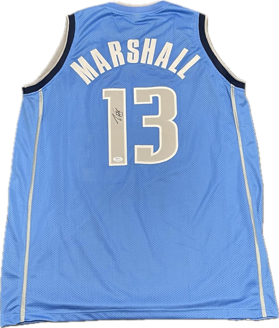 Naji Marshall Autographed Dallas Mavericks Jersey PSA/DNA Certified (1 of 2)