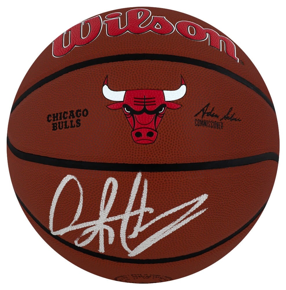 Dennis Rodman Signed Bulls Logo Wilson Basketball with COA: Dennis Rodman Signed Bulls Logo Wilson Basketball with COA This Dennis Rodman signed Chicago Bulls logo Wilson Alliance NBA basketball is a must-have for any basketball fan and collector. The ball fea