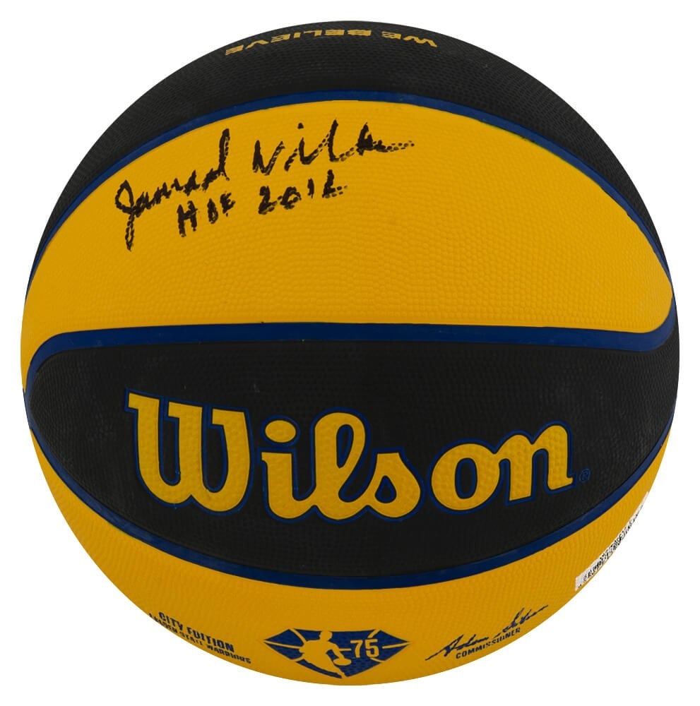 Jamaal Wilkes Signed Golden State Warriors Full Size Basketball HOF 2012 COA: Jamaal Wilkes Signed Golden State Warriors Full Size Basketball HOF 2012 COA This is a full-size Wilson basketball featuring the Golden State Warriors logo, personally signed by NBA legend Jamaal Wilk