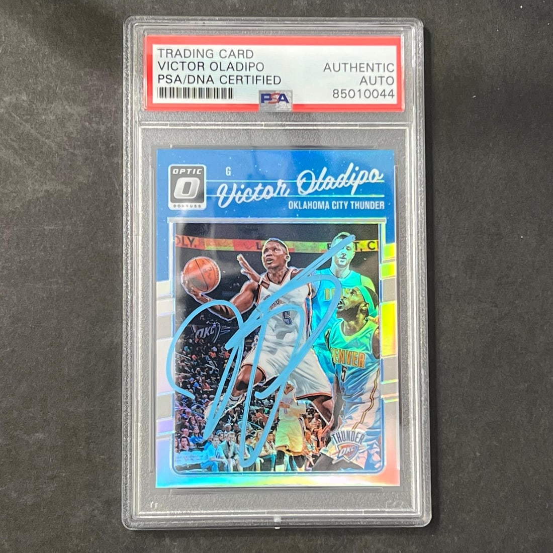 2016-17 Panini Donruss Optic #146 Victor Oladipo Autographed Card PSA/DNA: 2016-17 Panini Donruss Optic #146 Victor Oladipo Autographed Card PSA/DNA This listing features a 2016-17 Panini Donruss Optic #146 card signed by NBA star Victor Oladipo, who is known for his time wi