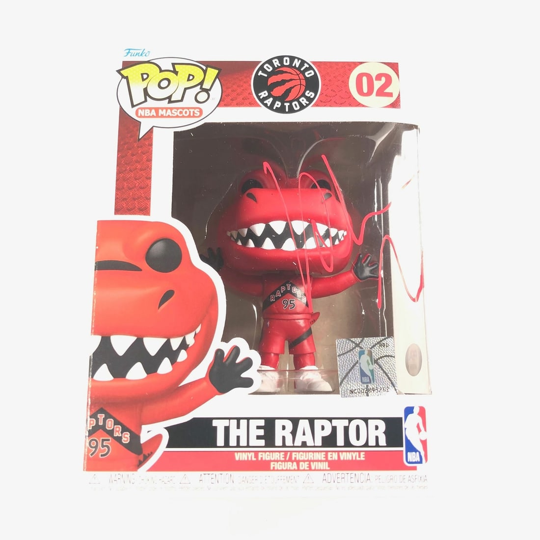 PSA DNA authenticated Khem Birch autographed Funko Pop Toronto Raptors (1 of 3)