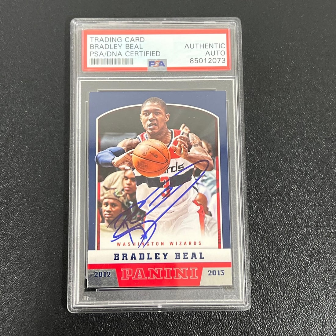 2012-13 Panini Crusade #89 Bradley Beal Autographed Card PSA/DNA Wizards RC (1 of 2)