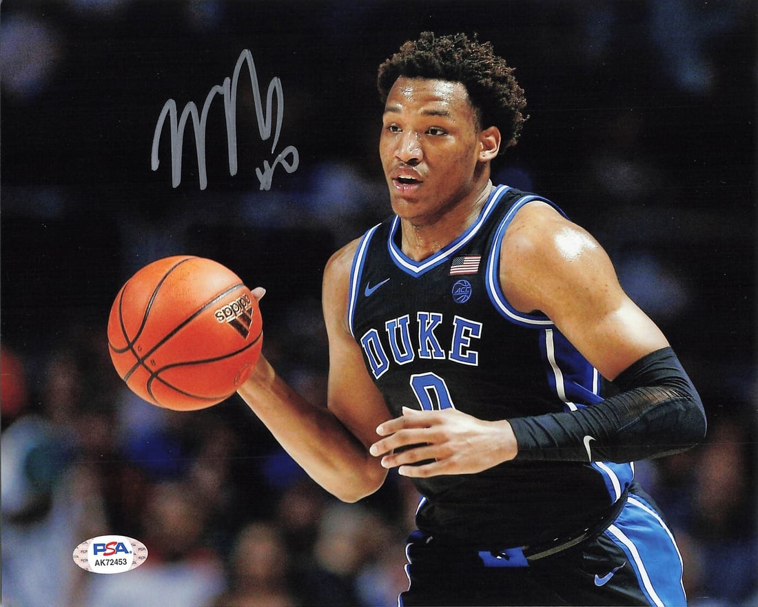 Wendell Moore Autographed 8x10 Photo PSA/DNA Duke Blue Devils (1 of 1)