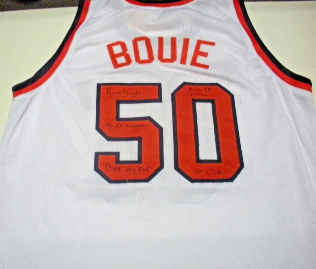 Roosevelt Bouie Signed Syracuse Orangemen Jersey 1980 with COA (1 of 3)