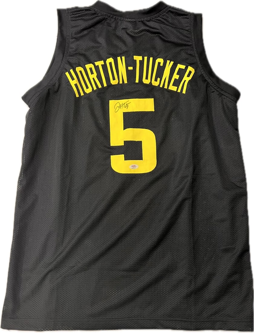 Utah Jazz stitched jersey signed by Talen Horton-Tucker PSA DNA: Utah Jazz stitched jersey signed by Talen Horton-Tucker PSA DNA This is a pre-owned stitched jersey autographed by Talen Horton-Tucker of the Utah Jazz. The autograph has been authenticated by PSA/DNA