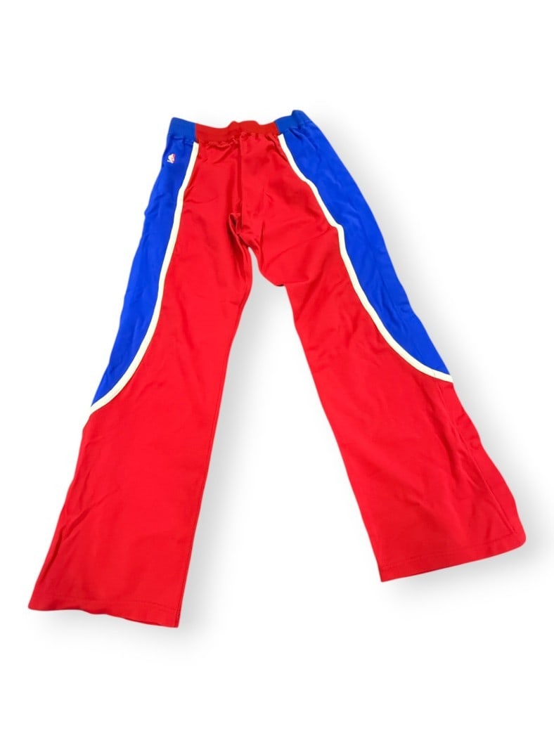 Chris Wilcox Los Angeles Clippers Warm Up Tear Away Pants Authenticated (1 of 3)