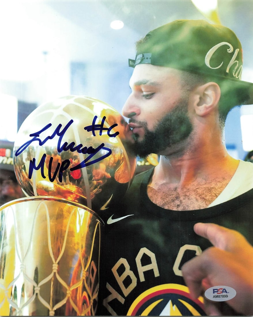 PSA DNA authenticated Jamal Murray 8x10 signed Nuggets photo MVP: PSA DNA authenticated Jamal Murray 8x10 signed Nuggets photo MVP This is a professionally printed 8x10 photograph featuring Jamal Murray of the Denver Nuggets. The photo is hand-signed by Jamal Murray