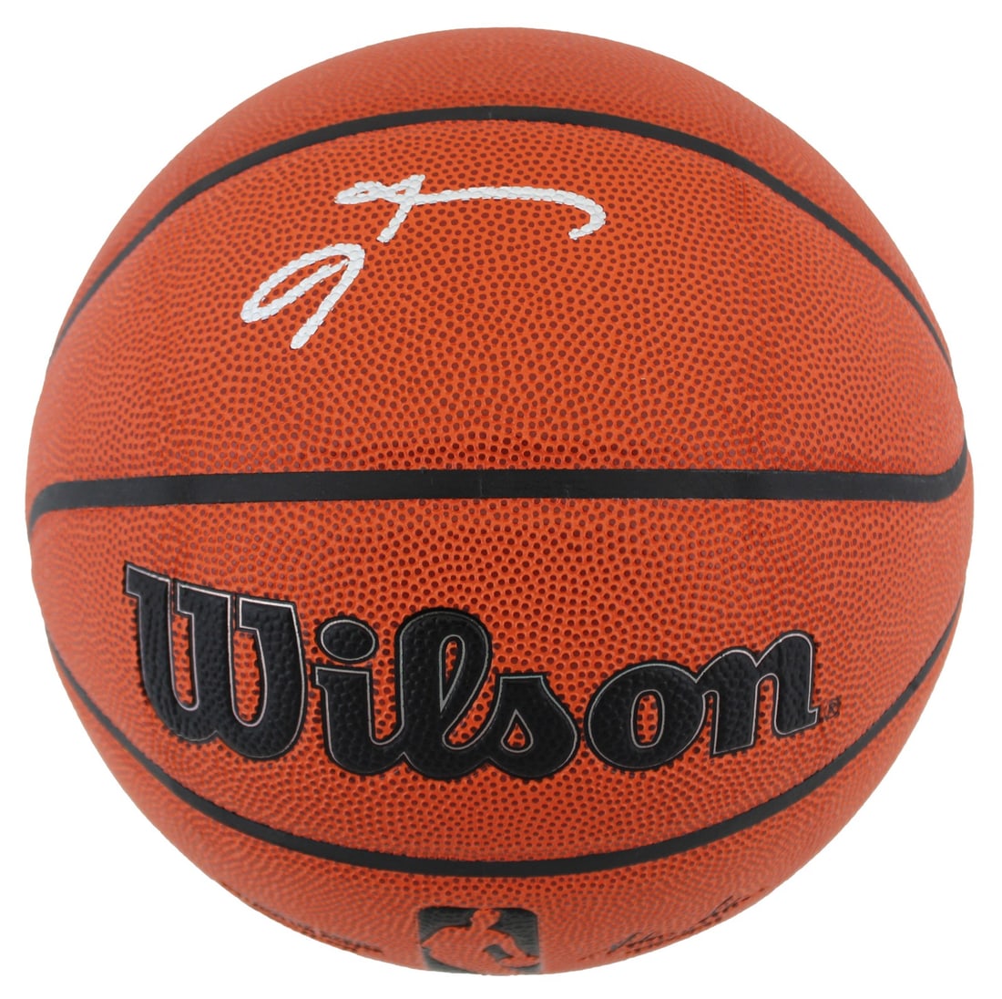 Allen Iverson Signed Wilson Basketball Philadelphia 76ers BAS Witnessed: Allen Iverson Signed Wilson Basketball Philadelphia 76ers BAS Witnessed This authentic Wilson basketball has been personally signed by NBA legend Allen Iverson, a standout player for the Philadelphia 