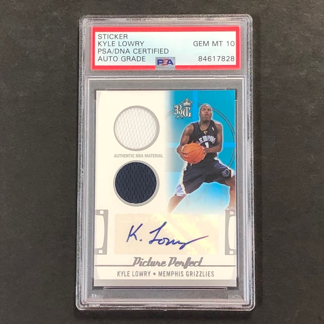 2006 Topps Picture Perfect Kyle Lowry Signed Card 134/199 PSA Authenticated: 2006 Topps Picture Perfect Kyle Lowry Signed Card 134/199 PSA Authenticated This is a 2006 Topps Picture Perfect #PPJSA-KL sports trading card featuring the autograph of NBA player Kyle Lowry, who pla