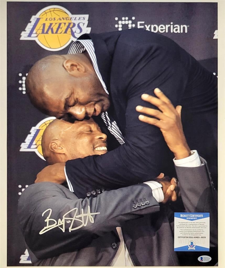 Byron Scott Autographed 16x20 Lakers Photo BAS Certified (1 of 3)