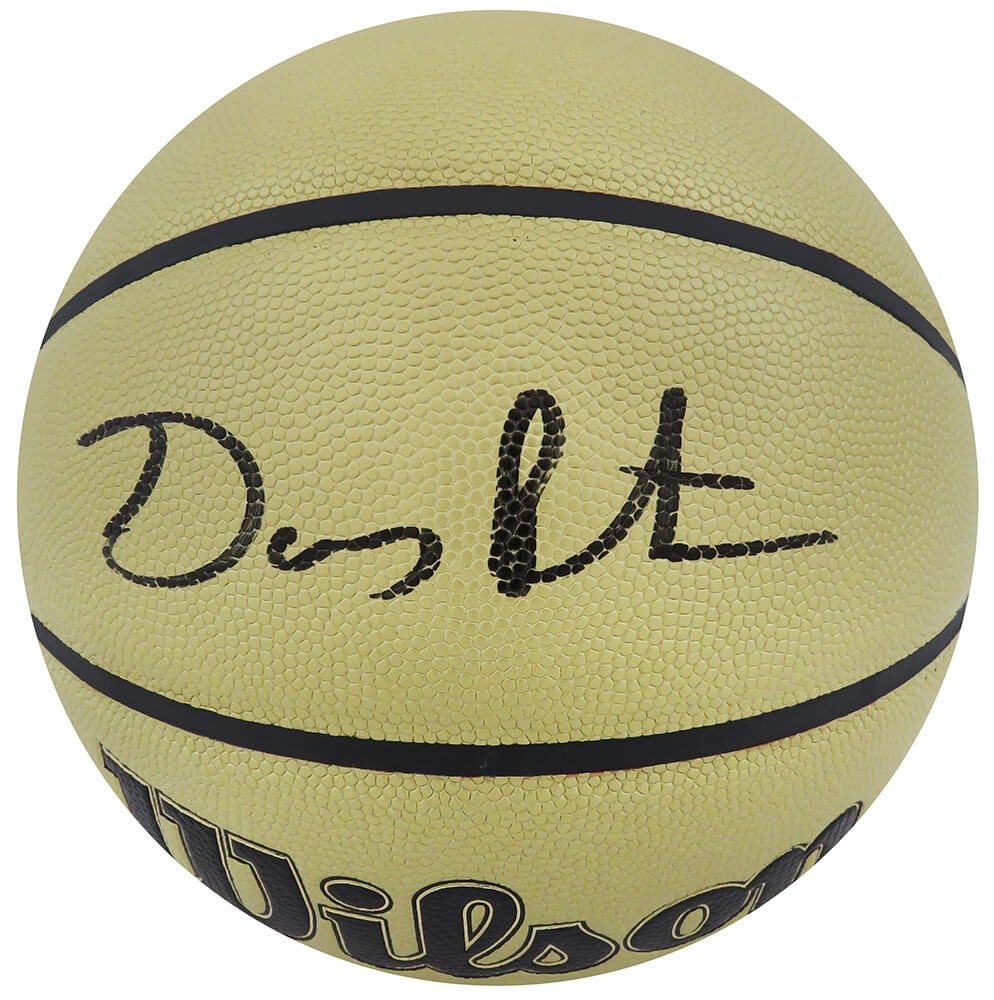 Gary Payton Signed Wilson Gold NBA Basketball with COA (1 of 1)
