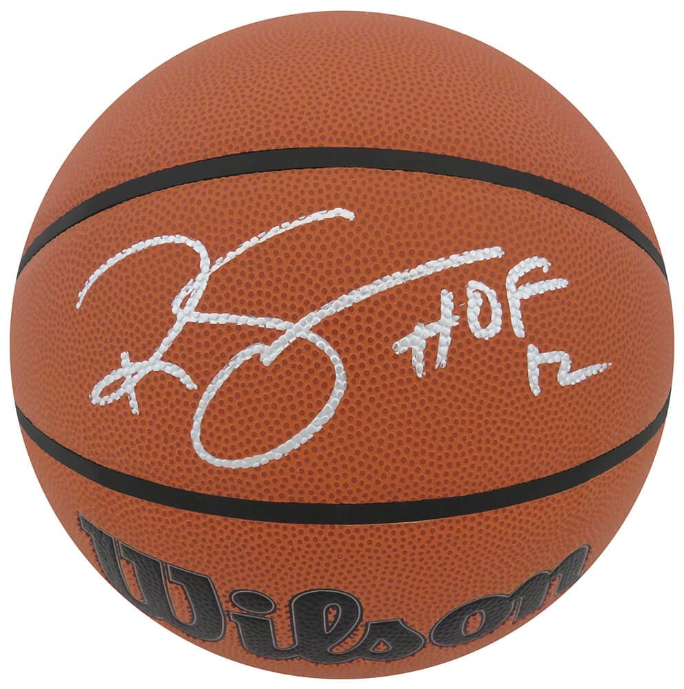 Ralph Sampson Signed Wilson NBA Basketball HOF 12 COA (1 of 1)