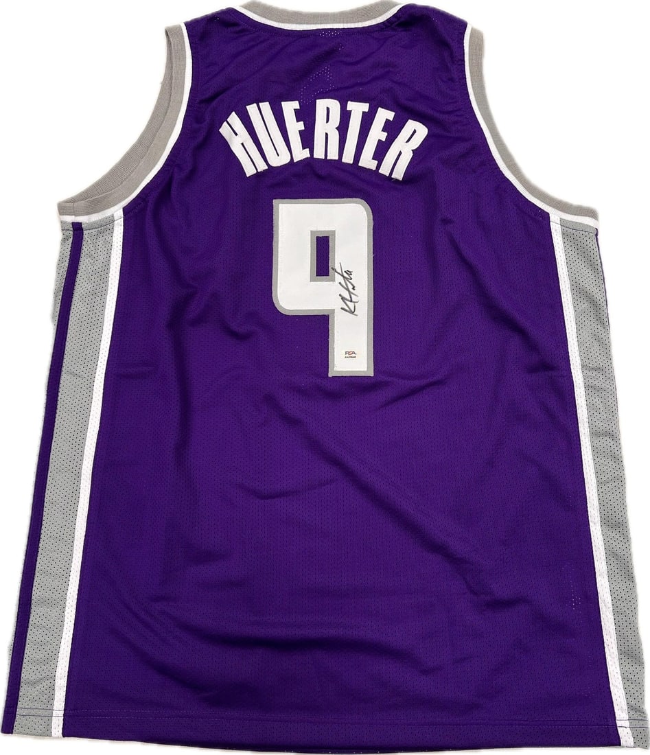 Kevin Huerter Autographed Jersey PSA/DNA Sacramento Kings Basketball (1 of 2)