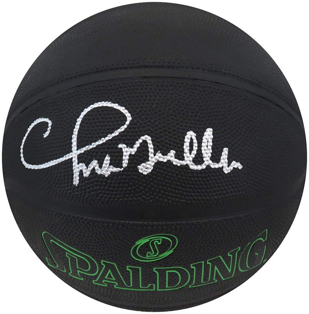 Chris Mullin Signed Spalding Phantom NBA Basketball with COA (1 of 1)