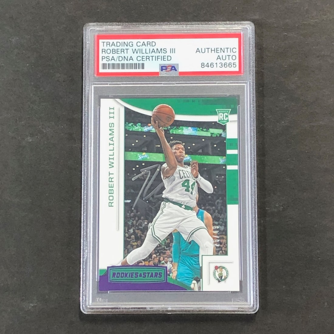 2018-19 Chronicles Rookies and Stars #628 Robert Williams III Signed Card PSA/DNA (1 of 2)