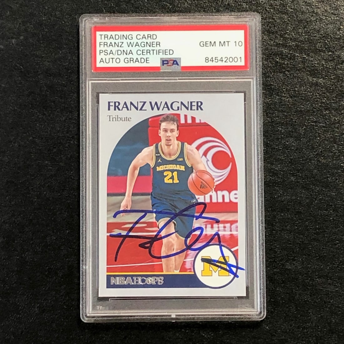 2021-22 Chronicles Hoops Draft Picks Franz Wagner Autographed Card PSA/DNA: 2021-22 Chronicles Hoops Draft Picks Franz Wagner Autographed Card PSA/DNA This listing features a 2021-22 Chronicles Hoops Draft Picks #59 card, personally signed by rising basketball star Franz Wagn