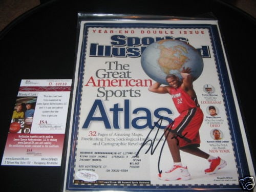 Sports Illustrated Magazine Signed by Shaquille O'Neal Miami Heat JSA Authenticated (1 of 1)