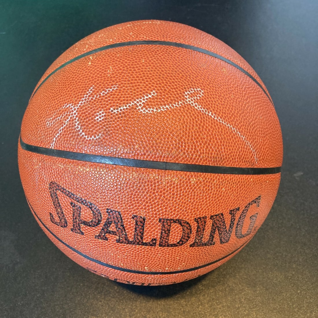 Game Used Spalding NBA Basketball Signed by Kobe Bryant with JSA Authentication (1 of 6)