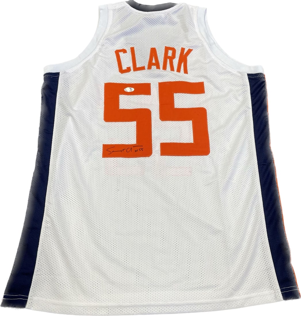 Skyy Clark PSA/DNA Autographed Fighting Illini Jersey (1 of 2)