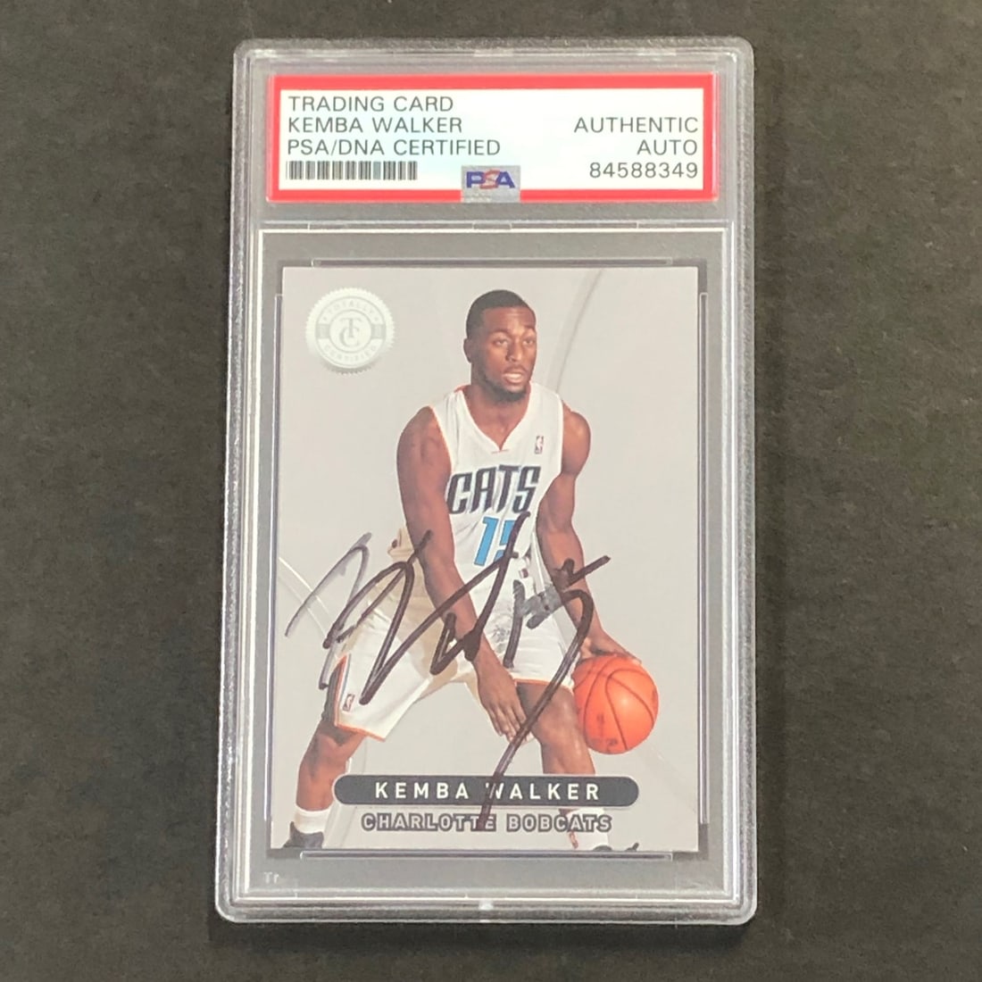 2012-13 Panini Totally Certified Kemba Walker Signed Card PSA/DNA: 2012-13 Panini Totally Certified Kemba Walker Signed Card PSA/DNA This 2012-13 Panini Totally Certified #216 card features the signature of Kemba Walker, a prominent player known for his time with the