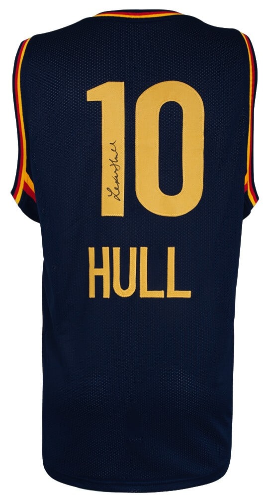 Navy Custom Indiana Fever Jersey Signed by Lexie Hull (1 of 1)
