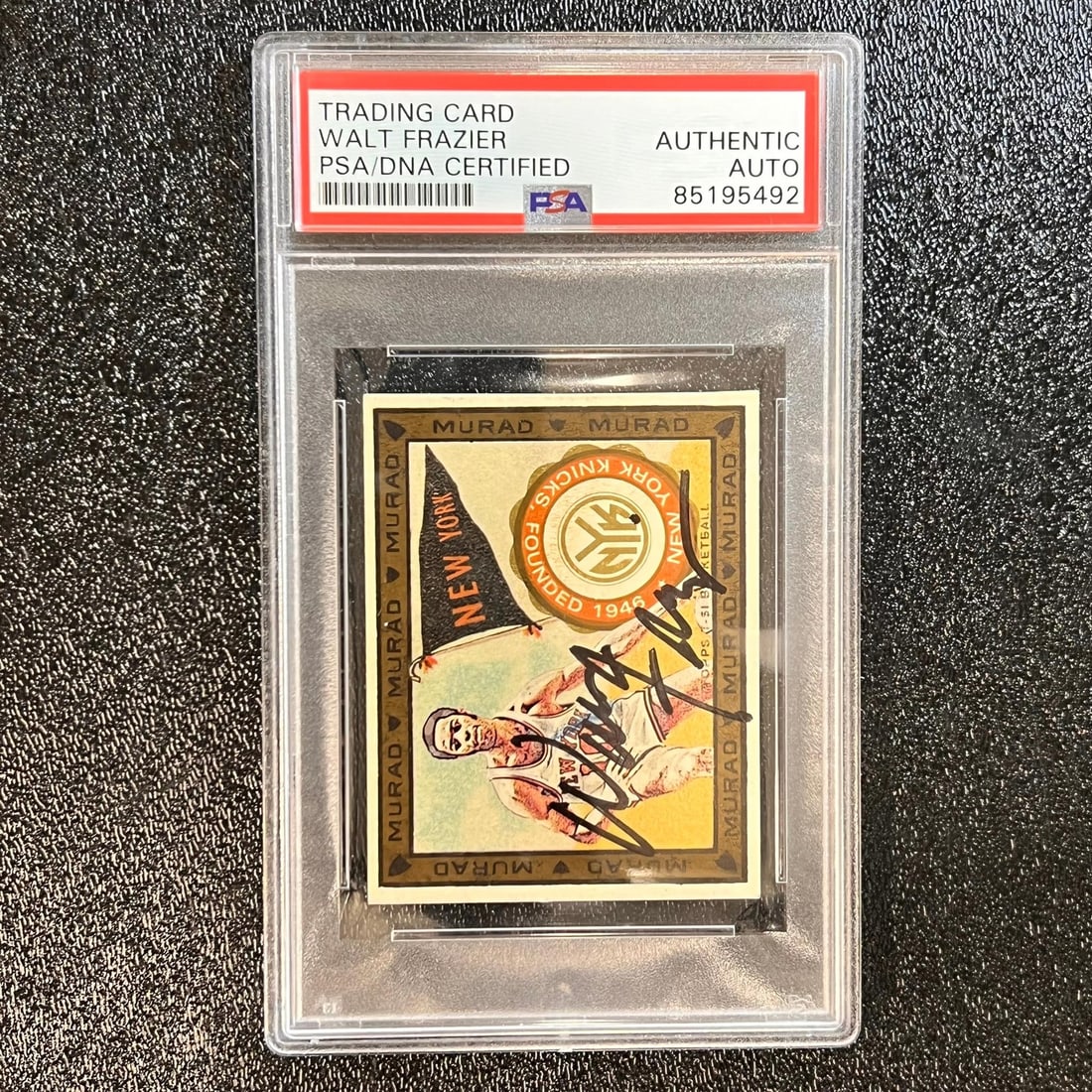 2009 Topps Murad #148 Walt Frazier Signed Card PSA Authenticated Knicks (1 of 2)