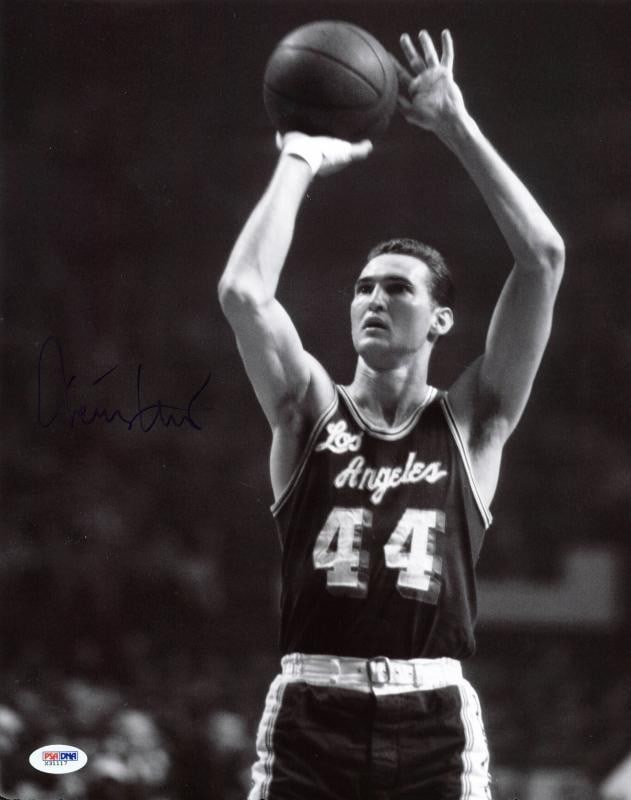 Jerry West Signed Lakers 11X14 Photo PSA/DNA Certified: Jerry West Signed Lakers 11X14 Photo PSA/DNA Certified This authentic 11x14 photo of Jerry West, a legendary player for the Los Angeles Lakers, is a must-have for any basketball memorabilia collector.