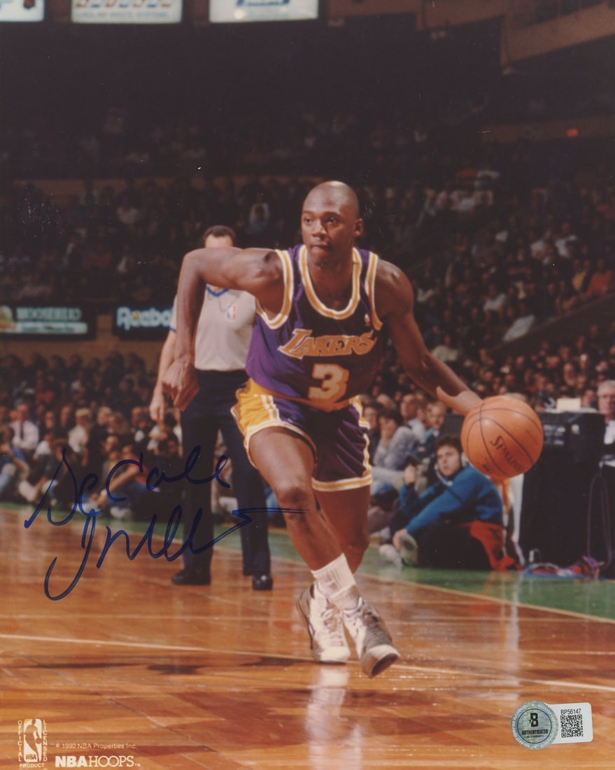 Sedale Threatt Signed 8x10 Photo Los Angeles Lakers Authenticated BAS: Sedale Threatt Signed 8x10 Photo Los Angeles Lakers Authenticated BAS Celebrate the legacy of Sedale Threatt with this authentic autographed 8x10 photo, showcasing the Los Angeles Lakers star. This or