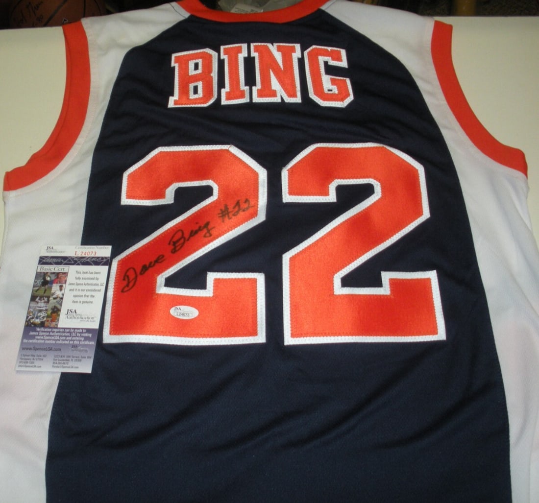Dave Bing Syracuse Orangemen Signed Nike Jersey with JSA COA (1 of 2)